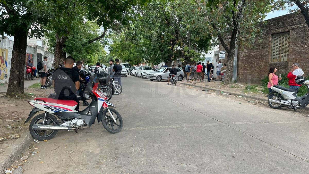 La verificación se realiza en un predio ubicado en calle La Paz 4151