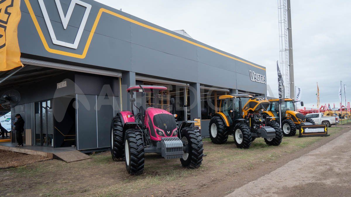 Valtra presentó su portafolio de productos en la Expoagro 2025.