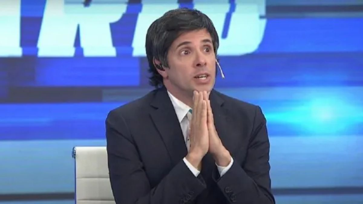 Robertito Funes Ugarte mostró su descontento en pleno directo por los desperfectos técnicos en el estudio de LN+.