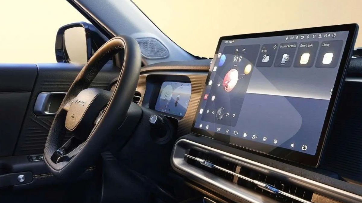 Interior del BAIC BJ30. Interior del BAIC BJ30.