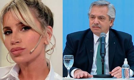 Flor Peña intercambió mensajes con el Presidente para su visita a Olivos en plena cuarentena. Flor Peña intercambió mensajes con el Presidente para su visita a Olivos en plena cuarentena.