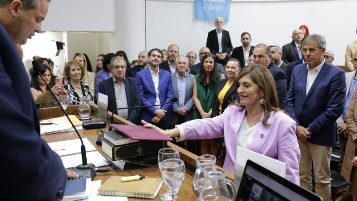 Adriana Molina se convirtió en la primera mujer presidenta del Concejo de Santa Fe.&nbsp;