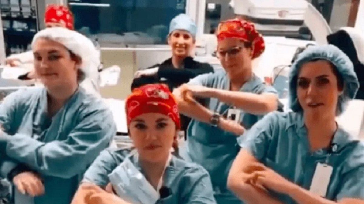 Video: el baile de las enfermeras que se volvió viral