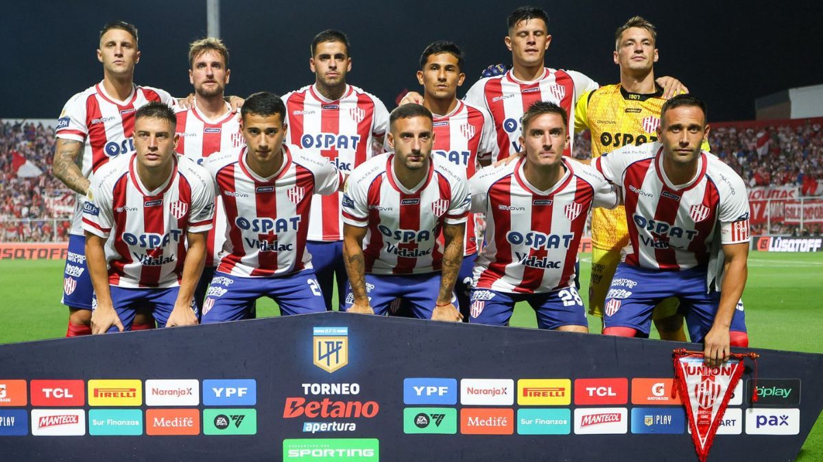 La formación de Unión para el partido ante Instituto.
