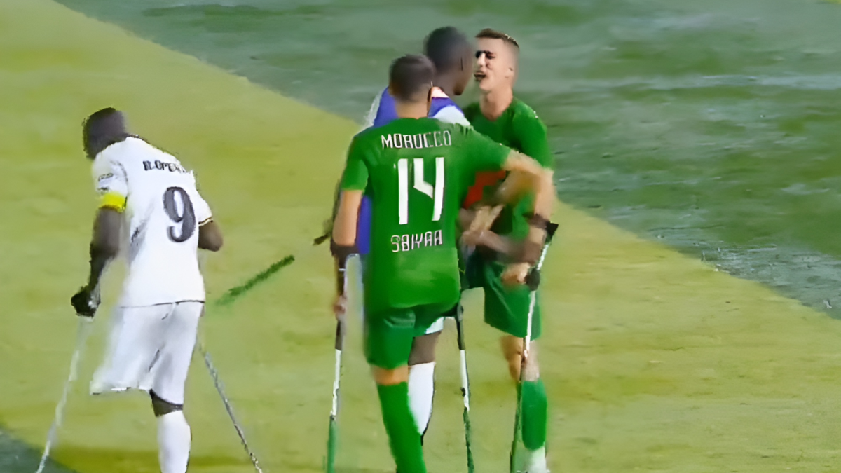 Jugadores de Marruecos y Ghana se pelearon tras la final de la Copa Africana de Amputados. Jugadores de Marruecos y Ghana se pelearon tras la final de la Copa Africana de Amputados.