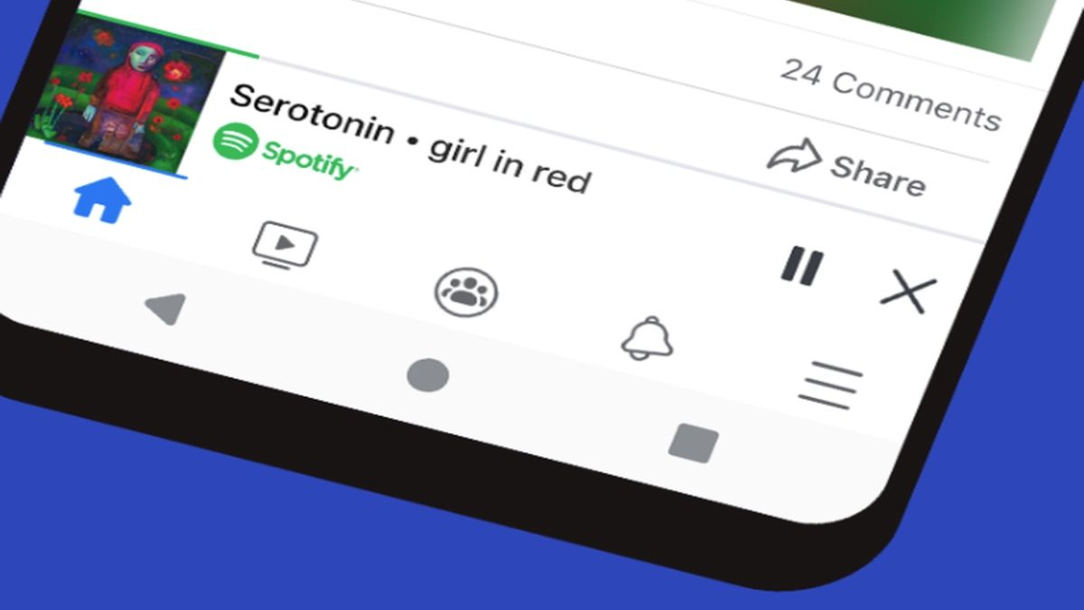 Spotify insiste en que sus oyentes puedan integrar el disfrute por la música con navegar por la red social más descargada.&nbsp;