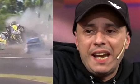 El Dipy, ahora devenido en piloto del Top Race, protagonizó un impresionante accidente en el circuito de Paraná que le valió la expulsión de la carrera por parte de los comisarios. El Dipy, ahora devenido en piloto del Top Race, protagonizó un impresionante accidente en el circuito de Paraná que le valió la expulsión de la carrera por parte de los comisarios.