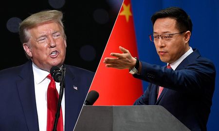 El portavoz de la Cancillería china, Zhao Lijian, criticó las últimas medidas adoptadas por Estados Unidos contra el gigante asiático. El portavoz de la Cancillería china, Zhao Lijian, criticó las últimas medidas adoptadas por Estados Unidos contra el gigante asiático.