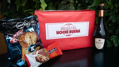 Campaña solidaria de AIRE y Los Sin Techo: la historia de Darío, un santotomesino padre de cuatro hijos que decidió armar su caja navideña