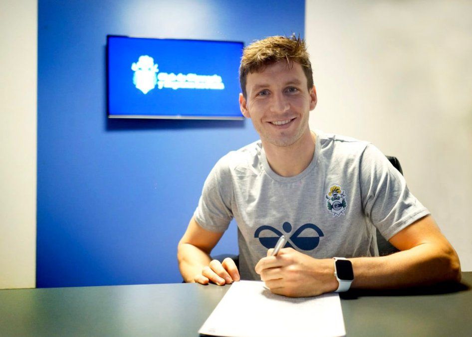 Franco Soldano fue jugador del Club Atlético Unión durante temporada 2014 y 2018.