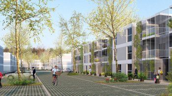 Se realizó la apertura de sobres para construir 183 viviendas y unos 150 espacios guardacoches.