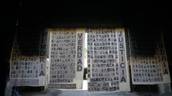 El espacio de la memoria en la ex comisaria 4ta de Santa Fe fue escenario del acto central por el Día de la Memoria, Verdad y Justicia.