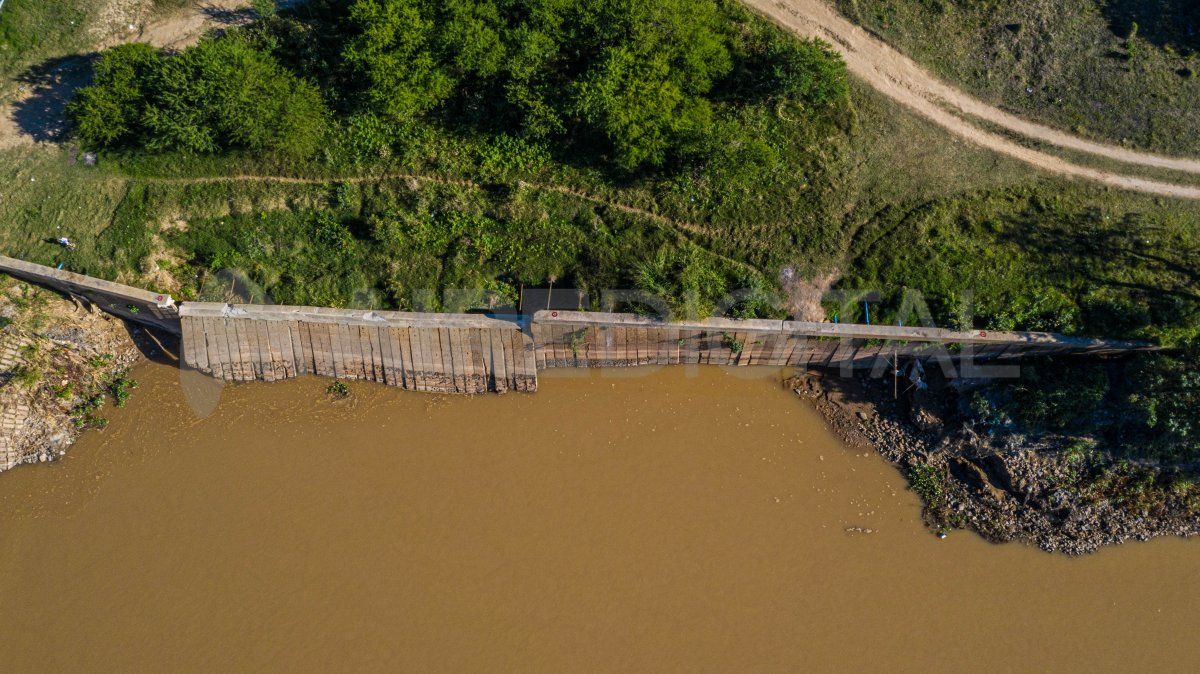 El terraplén Garello representa un punto crítico en las defensas que protenten a Colastiné Norte y San José del Rincón de la crida de los ríos.