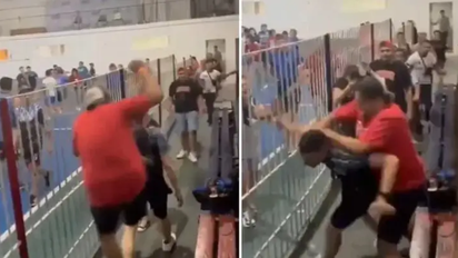 Un grupo de padres protagonizó una violenta pelea en un partido de fútbol de chicos de 6 años