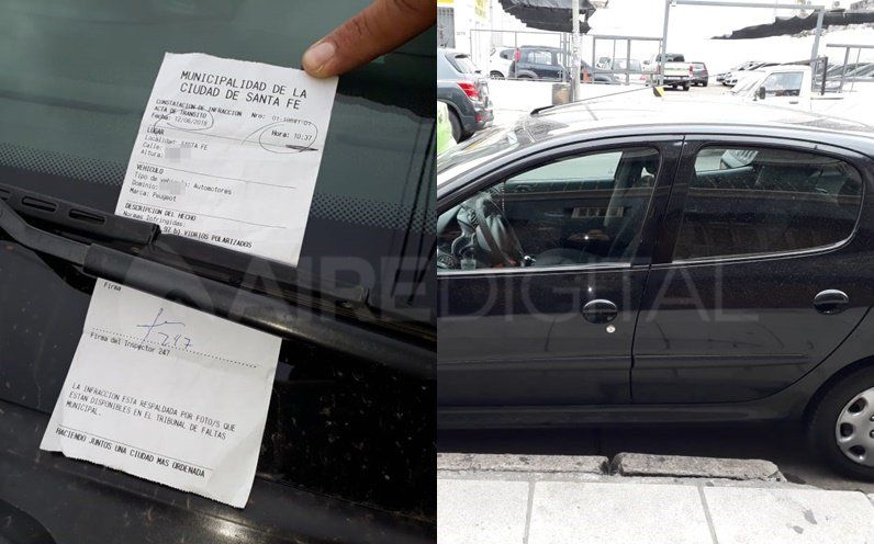 Lo multaron por vidrios polarizados… ¡sin tenerlos!