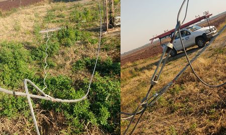 Es la segunda vez en la semana que las instalaciones fueron dañadas intencionalmente. Es la segunda vez en la semana que las instalaciones fueron dañadas intencionalmente.