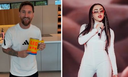 Inesperado encuentro entre Lionel Messi y Nicki Nicole Inesperado encuentro entre Lionel Messi y Nicki Nicole