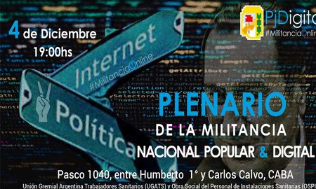 En esta oportunidad participarán los secretarios generales e integrantes de los PJ Digital de las distintas provincias, e invitados especiales, entre los que se encuentra la líder de la organización Tupac Amaru, Milagro Sala. En esta oportunidad participarán los secretarios generales e integrantes de los PJ Digital de las distintas provincias, e invitados especiales, entre los que se encuentra la líder de la organización Tupac Amaru, Milagro Sala.