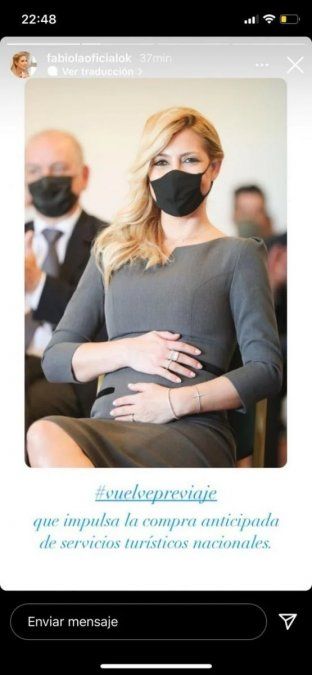 Posteo de Fabiola Yañez. Foto: Instagram