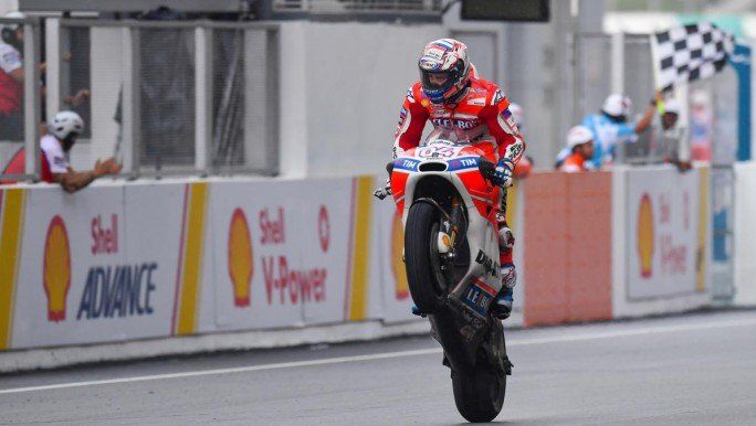 Dovizioso le pone suspenso a la definición del MotoGP