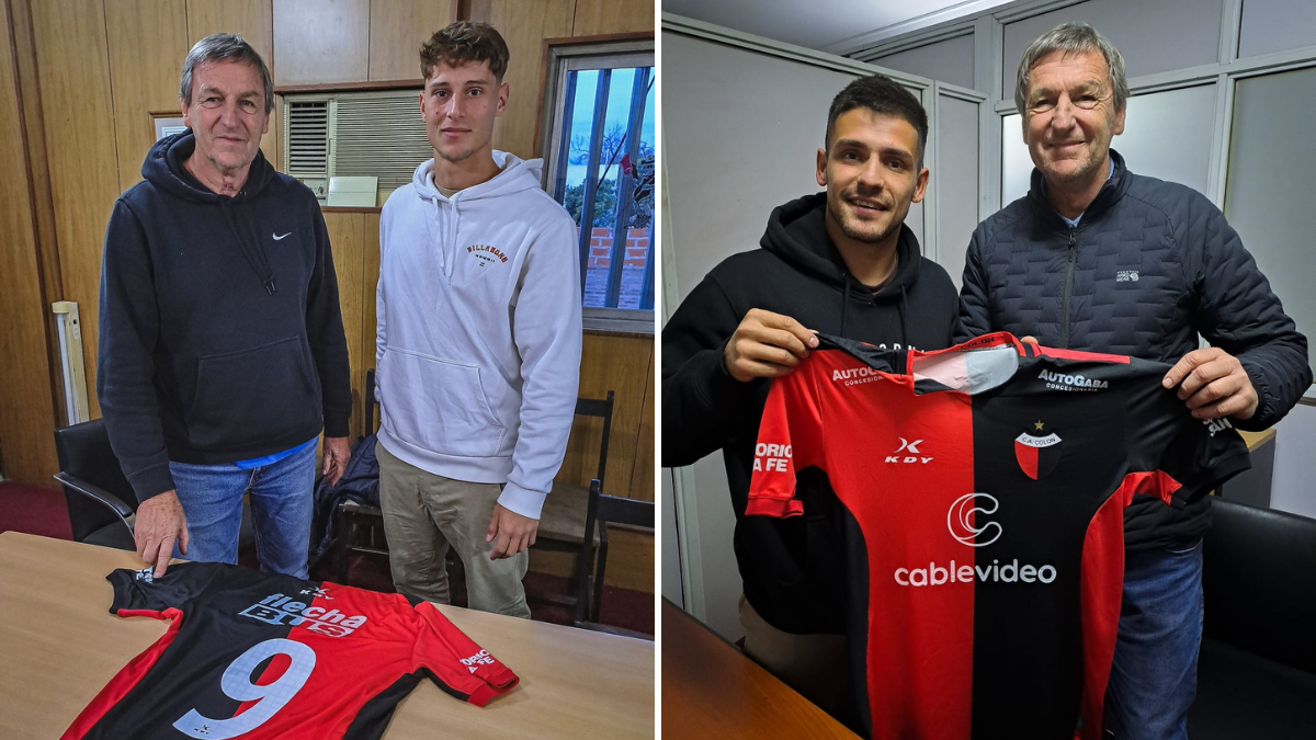 Víctor Godano junto a Genaro Rossi y Oscar Garrido