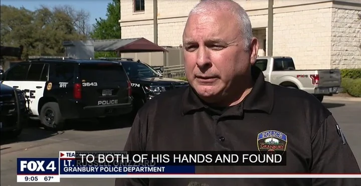 La Policía explica el incidente (Captura de tv).