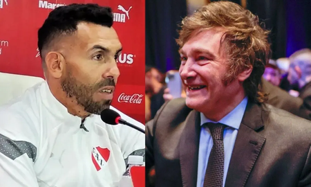 Carlos Tevez apoyó públicamente a Javier Milei: Tengo esperanzas Carlos Tevez apoyó públicamente a Javier Milei: Tengo esperanzas