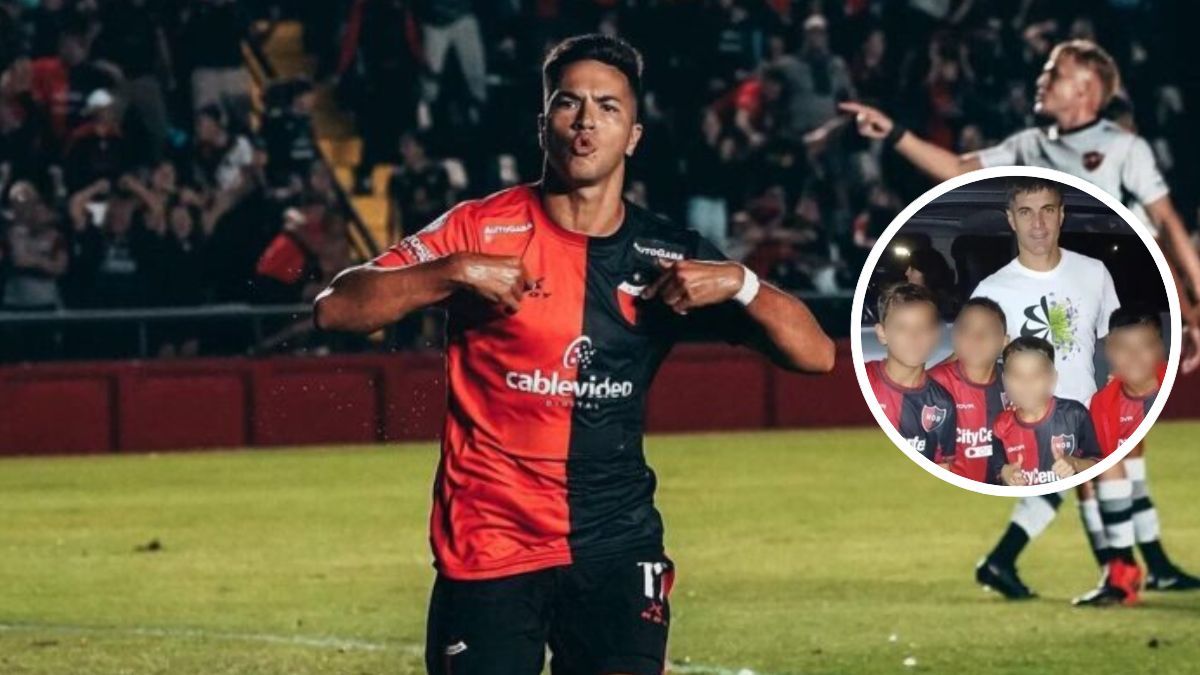 Ignacio Lago habló de la foto de Malcorra con juveniles de Newells: Ves a todos los jugadores de primera como ídolos