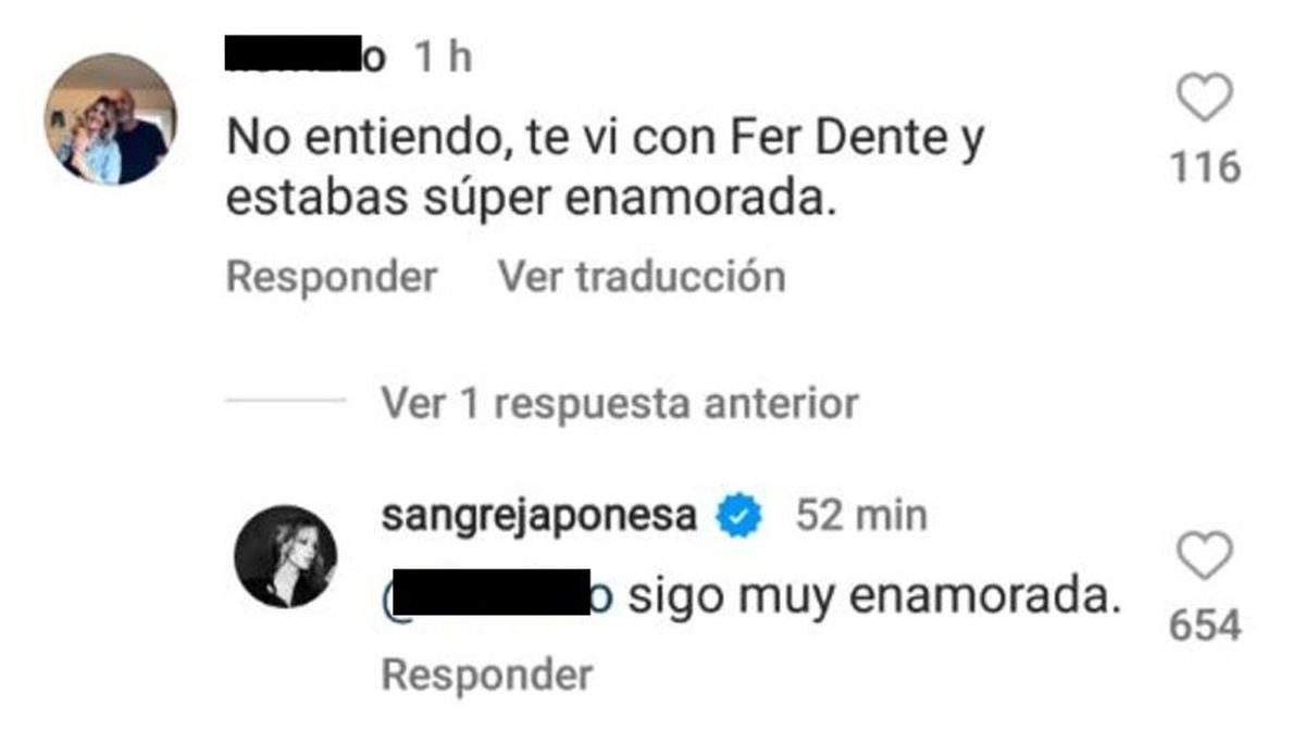 La respuesta contundente de La China Suárez.