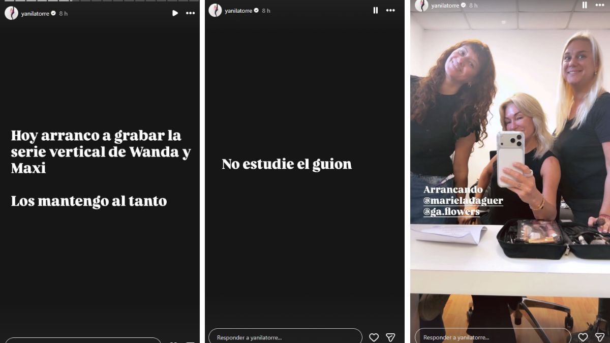 A través de historias de Instagram, Yanina Latorre adelantó que participará en la serie de Wanda Nara. A través de historias de Instagram, Yanina Latorre adelantó que participará en la serie de Wanda Nara.