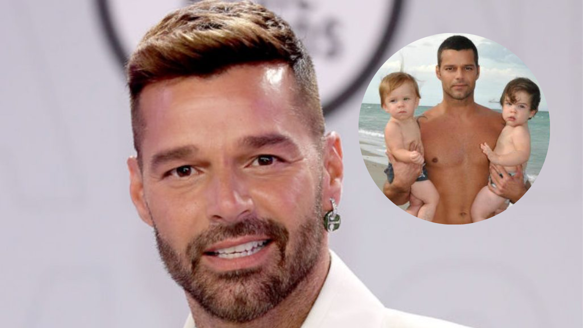 Matteo y Valentino son los hijos más grandes de Ricku Martin y actualmente se encuentran en la adolescencia.