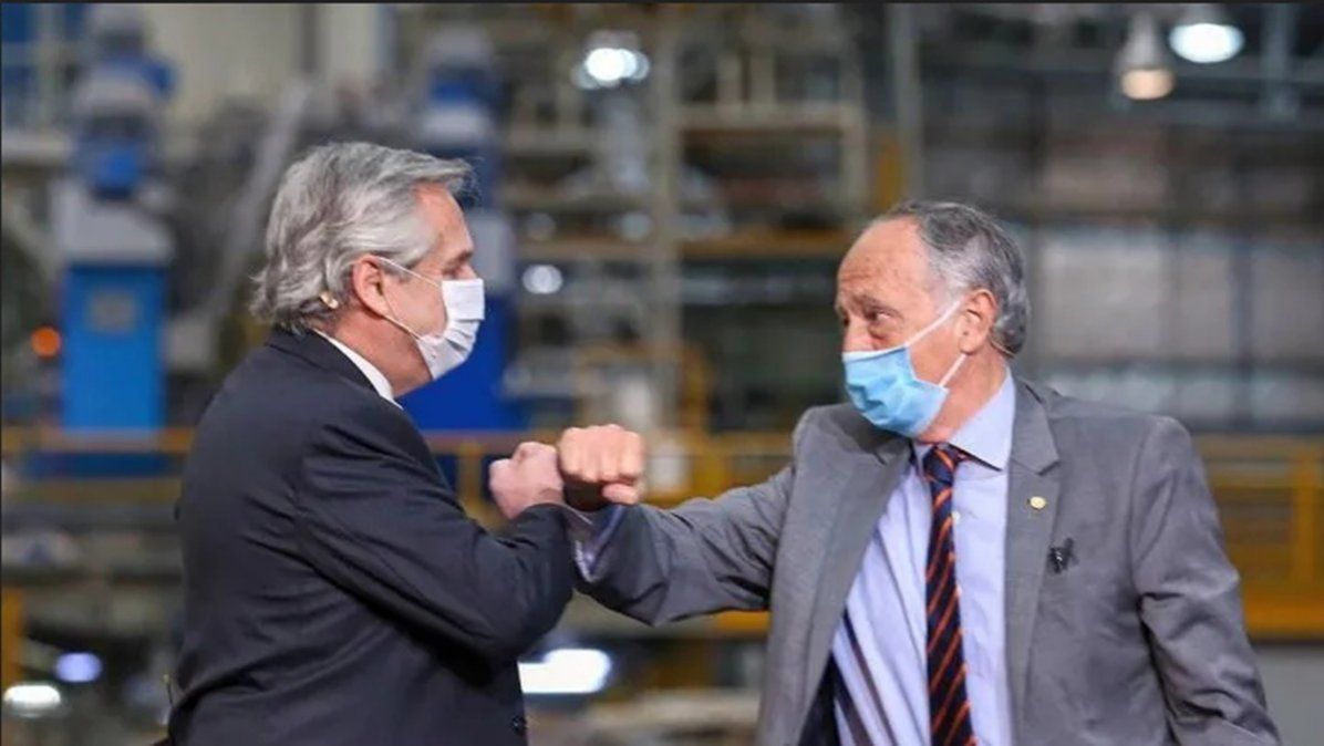 Alberto Fern&aacute;ndez y Miguel Acevedo