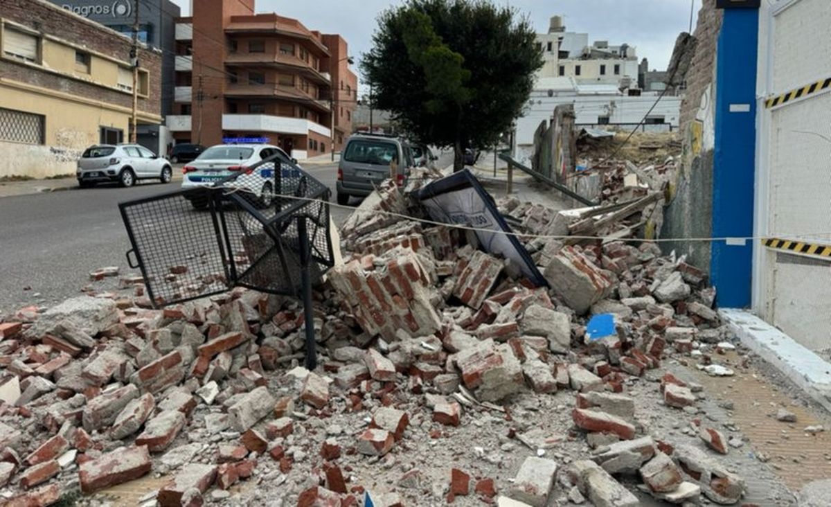Hubo vientos de hasta 100 km por hora en Comodoro Rivadavia Hubo vientos de hasta 100 km por hora en Comodoro Rivadavia