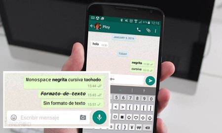 WhatsApp: cómo enviar mensajes en negrita, cursiva y tachados a tus contactos WhatsApp: cómo enviar mensajes en negrita, cursiva y tachados a tus contactos