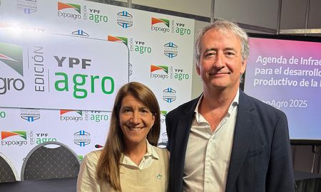El diputado nacional Nicolás Mayoraz recorrió este jueves la muestra Expoagro en San Nicolás. El diputado nacional Nicolás Mayoraz recorrió este jueves la muestra Expoagro en San Nicolás.