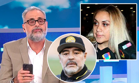 Jorge Rial le comunicó la muerte de Diego Maradona a Verónica Ojeda Jorge Rial le comunicó la muerte de Diego Maradona a Verónica Ojeda