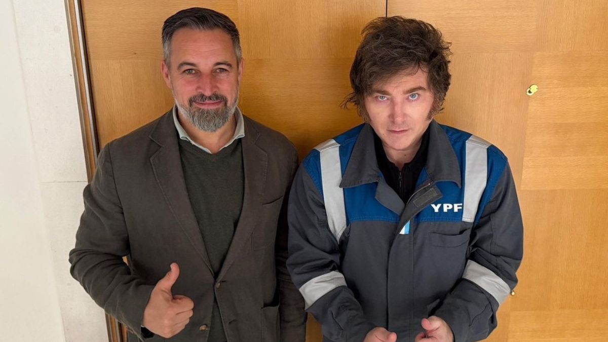 Javier Milei mantuvo un encuentro con el presidente de VOX