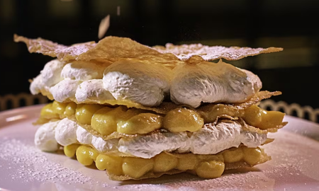 El secreto de la falsa tarta árabe: la receta que creó una madre para sus cinco hijos y hoy triunfa en bodas y restaurantes El secreto de la falsa tarta árabe: la receta que creó una madre para sus cinco hijos y hoy triunfa en bodas y restaurantes