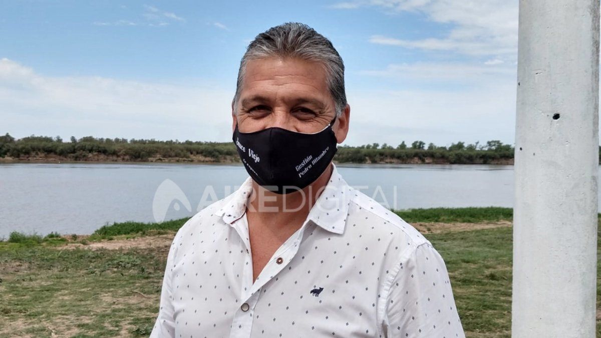 Pedro Uliambre, presidente comunal de Sauce Viejo