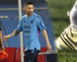La imagen de uno de los tobillos de Lionel Messi que preocupa a los argentinos a horas del partido ante Arabia Saudita, por el Mundial Qatar 2022. La imagen de uno de los tobillos de Lionel Messi que preocupa a los argentinos a horas del partido ante Arabia Saudita, por el Mundial Qatar 2022.