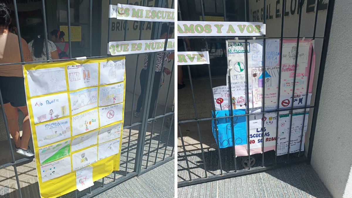 Los carteles, escritos con marcadores y fibra de colores, ten&iacute;an mensajes directos y cargados de frustraci&oacute;n.