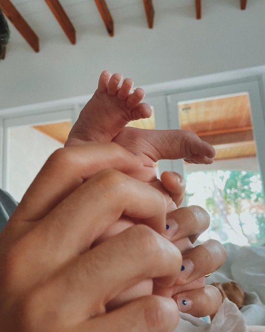 La primera y única foto de Índigo.