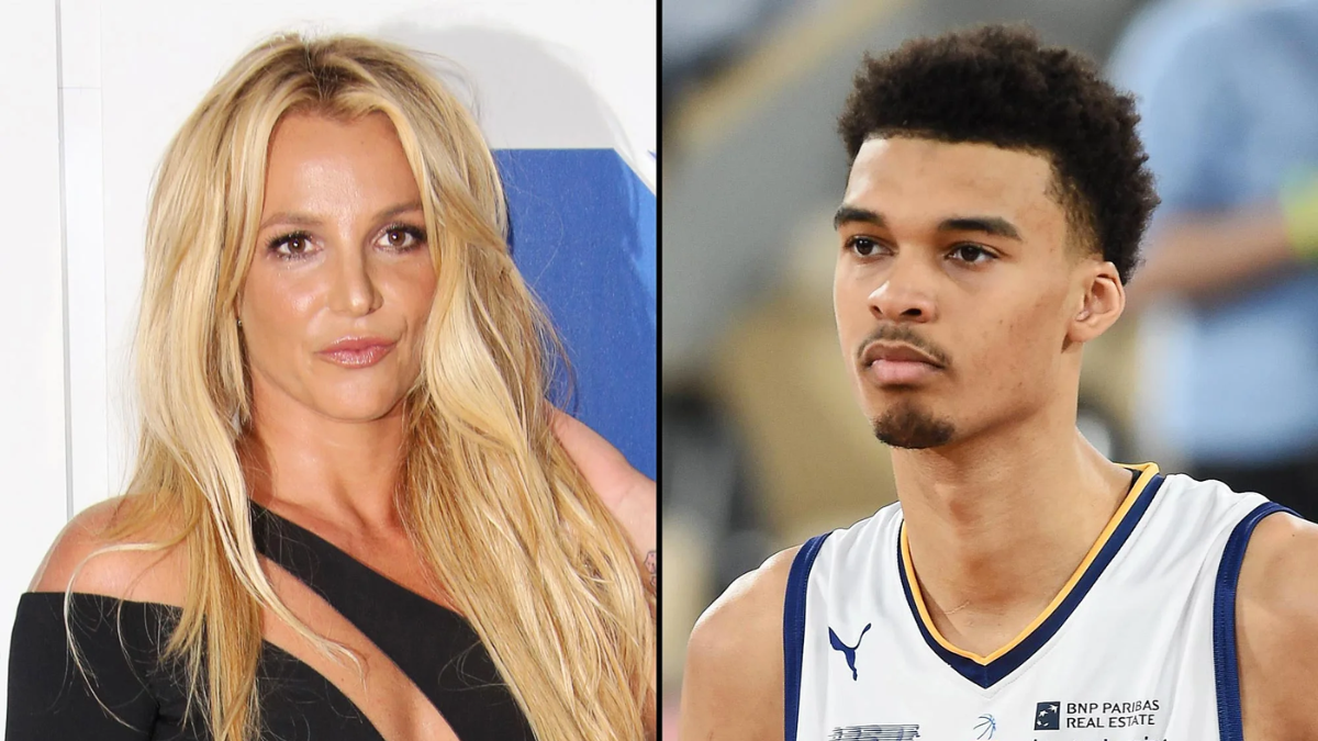 Britney Spears quiso saludar a una estrella de la NBA y le metieron una trompada: el video