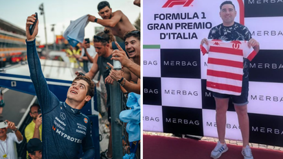 Unión y Franco Colapinto: el furor de los hinchas que sorprendió a la Fórmula 1