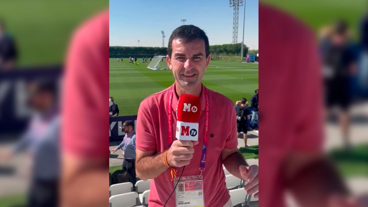 El equipo de AIRE en Qatar tuvo un mano a mano con el periodista Juan Castro