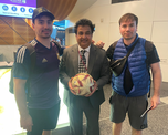 La pelota del último gol de Lionel Messi en Qatar 2022. La pelota del último gol de Lionel Messi en Qatar 2022.
