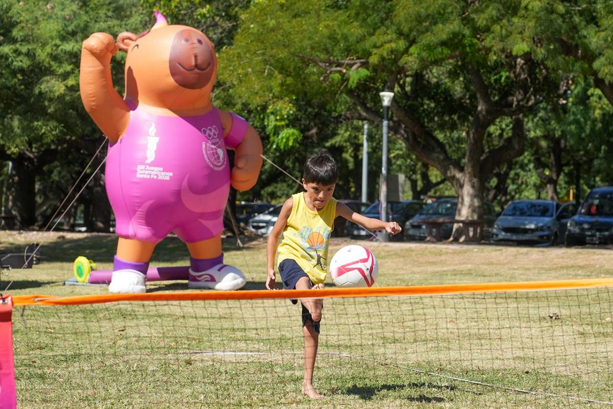 El Fan Fest itinerante de los Juegos Suramericanos vuelve a la ciudad de Santa Fe. El Fan Fest itinerante de los Juegos Suramericanos vuelve a la ciudad de Santa Fe.