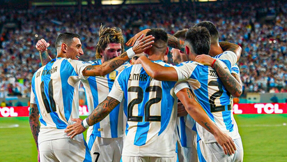 Argentina derrotó a Chile y se metió en los cuartos de final de la Copa América