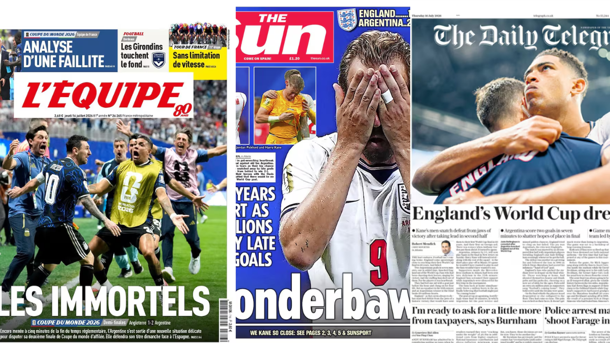 Así replicaron todos los medios del mundo la victoria de Argentina ante Inglaterra.
