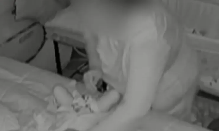 lo revoleo como a un muneco: el impactante video de una ninera maltratando a un bebe de 7 meses lo revoleo como a un muneco: el impactante video de una ninera maltratando a un bebe de 7 meses